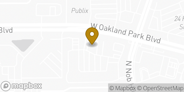 Map showing the location of Amazon Locker - Stevens in Sunrise, FL 33351
