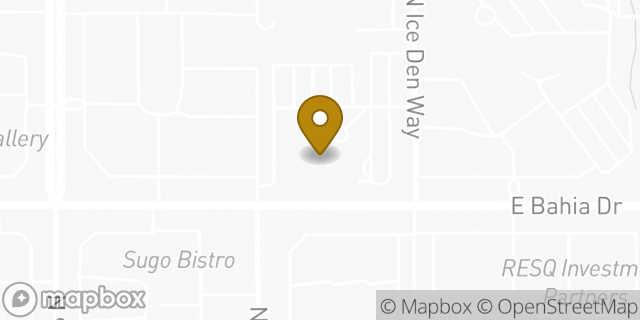 Map showing the location of TOCA at Banner Health in Scottsdale, AZ 85260