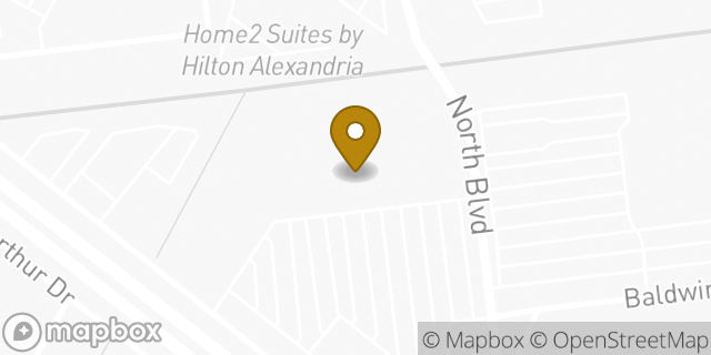Map showing the location of Old Navy in Alexandria, LA 71301