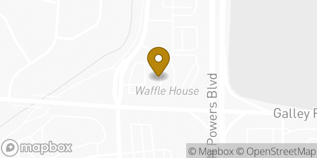 Map showing the location of Amazon Locker - Anesthesiology in Colorado Springs, CO 80915