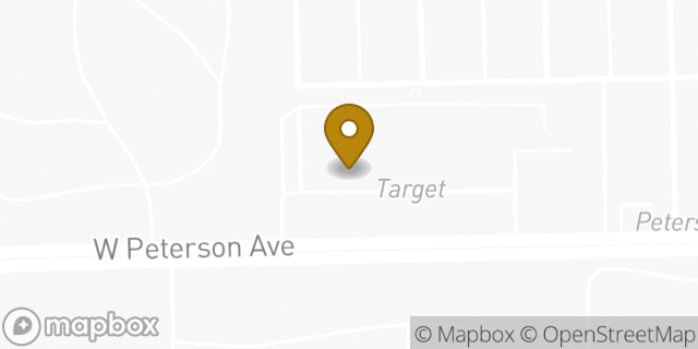 Map showing the location of CVS Pharmacy in Chicago, IL 60659