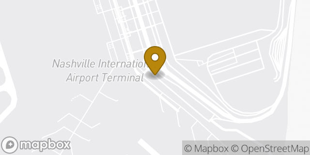 Map showing the location of Sunglass Hut in Nashville, TN 37214