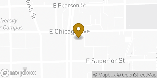 Map showing the location of Walgreens in Chicago, IL 60611