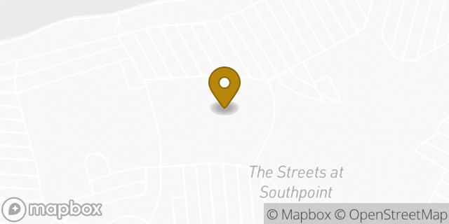 Map showing the location of Lululemon in Durham, NC 27713