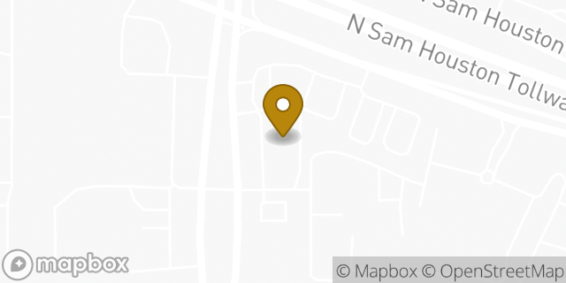 Map showing the location of Subway in Humble, TX 77396