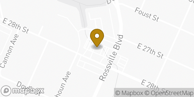 Map showing the location of Amazon Locker - Nat in Chattanooga, TN 37404