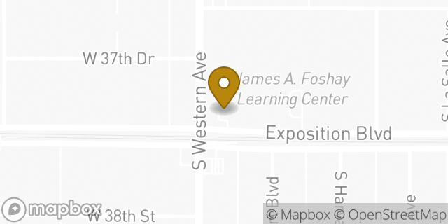 Map showing the location of ATM 7ELEVEN-FCTI in Los Angeles, CA 90018