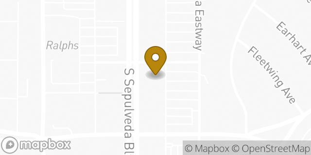 Map showing the location of Target in Los Angeles, CA 90045