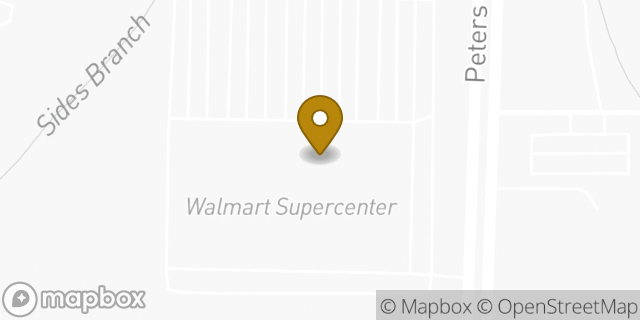 Map showing the location of Walmart in Winston-Salem, NC 27127