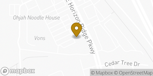 Map showing the location of Buffalo Wild Wings in Henderson, NV 89002