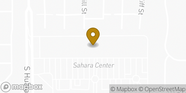 Map showing the location of Peet's Coffee in Las Vegas, NV 89117