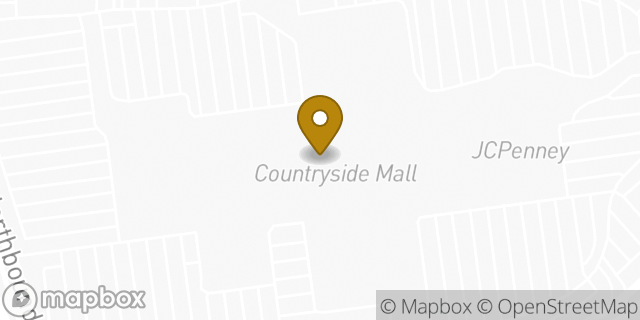 Map showing the location of Starbucks Coffee Company in Clearwater, FL 33761