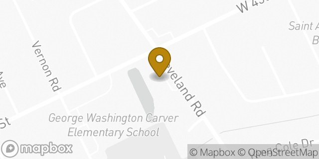 Map showing the location of Amazon Locker - Polask in Jacksonville, FL 32209