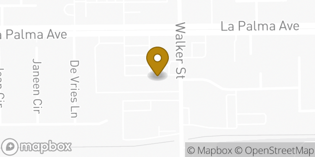 Map showing the location of Subway in La Palma, CA 90623
