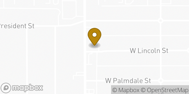 Map showing the location of Amazon Locker - Cuche in Tucson, AZ 85714