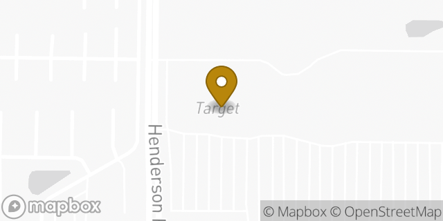 Map showing the location of Target in Tampa, FL 33634