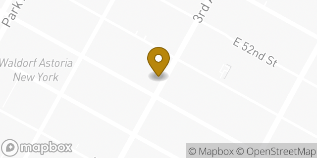 Map showing the location of McDonald's in New York, NY 10022
