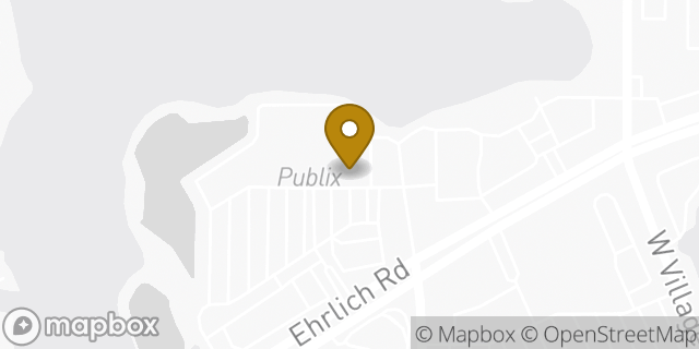 Map showing the location of Publix Liquors at Carrollwood Square in Tampa, FL 33625