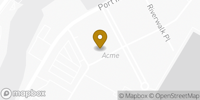 Map showing the location of ACME Markets in West New York, NJ 07093