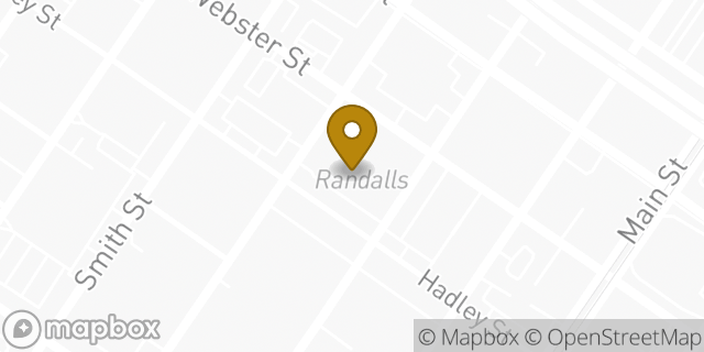 Map showing the location of Randalls in Houston, TX 77002