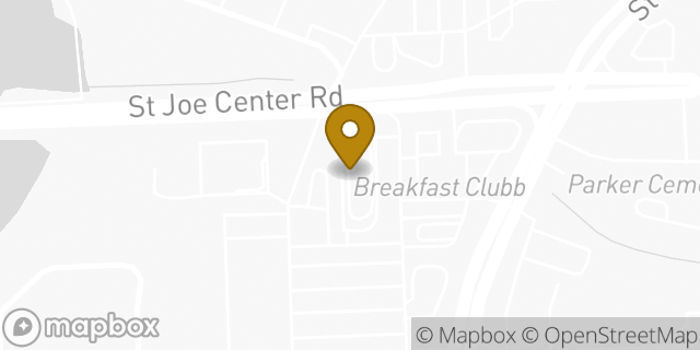 Map showing the location of McDonald's in Fort Wayne, IN 46835