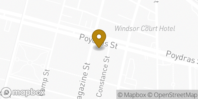Map showing the location of Regions Bank in New Orleans, LA 70130