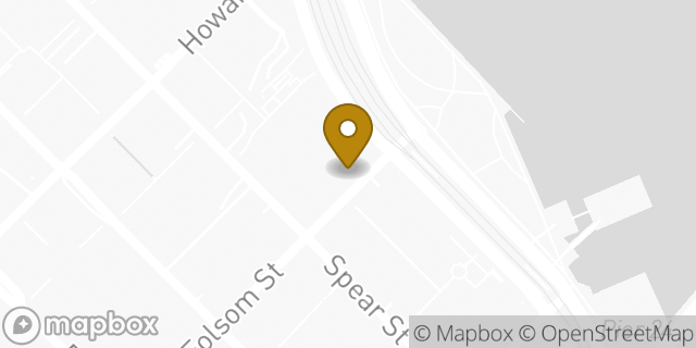 Map showing the location of Banana Republic in San Francisco, CA 94105