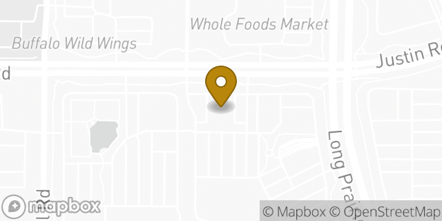 Map showing the location of McDonald's in Lewisville, TX 75077