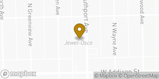 Map showing the location of Coinme in Chicago, IL 60613