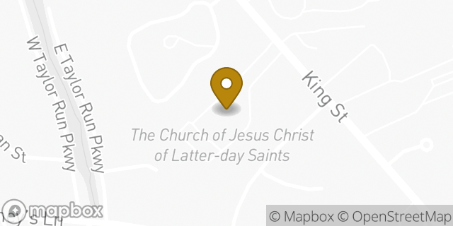 Map showing the location of The Church of Jesus Christ of Latter-day Saints in Alexandria, VA 22302