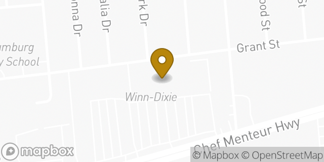 Map showing the location of Coinme in New Orleans, LA 70127