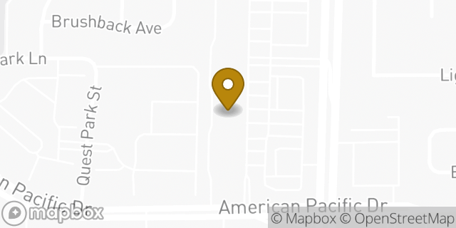 Map showing the location of The UPS Store in Henderson, NV 89074