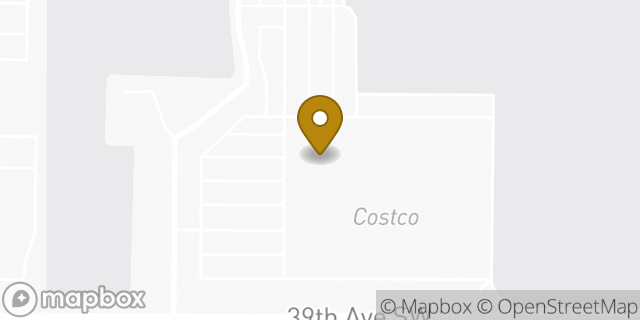 Map showing the location of ATM Costco in Puyallup, WA 98373