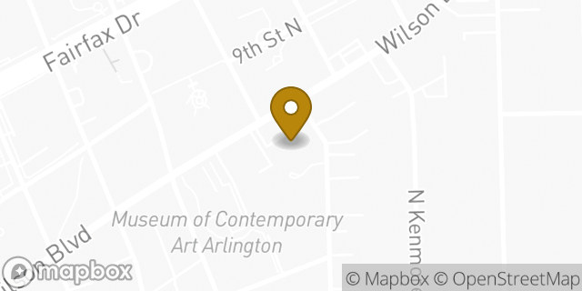 Map showing the location of 7-Eleven in Arlington, VA