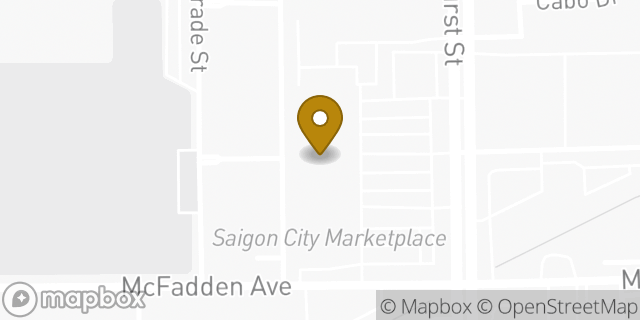 Map showing the location of CVS Pharmacy in Westminster, CA 92683