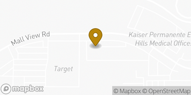Map showing the location of The UPS Store in Bakersfield, CA 93306