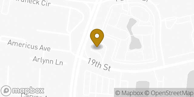 Map showing the location of McDonald's in Virginia Beach, VA 23451