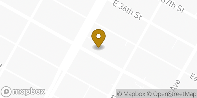 Map showing the location of The UPS Store in New York, NY 10016