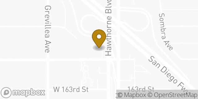 Map showing the location of The UPS Store in Lawndale, CA 90260