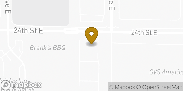 Map showing the location of Subway in Sumner, WA 98390