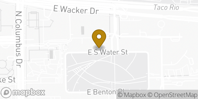Map showing the location of Bright Horizons at Lakeshore East in Chicago, IL 60601