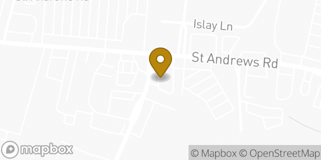 Map showing the location of McDonald's in Columbia, SC 29210