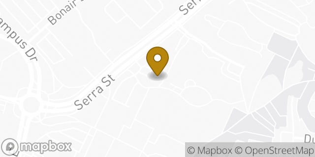 Map showing the location of Amazon Locker - Tiliqua in Stanford, CA 94305