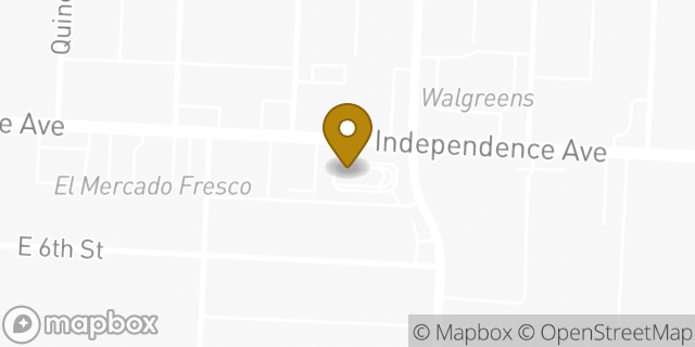 Map showing the location of McDonald's in Kansas City, MO 64124