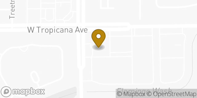 Map showing the location of Amazon Locker - Zoisite in Las Vegas, NV 89103