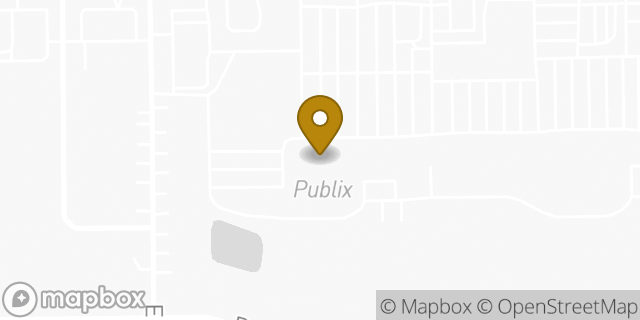 Map showing the location of Publix in Jacksonville, FL 32218