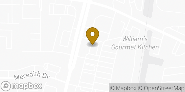 Map showing the location of McDonald's in Durham, NC 27713