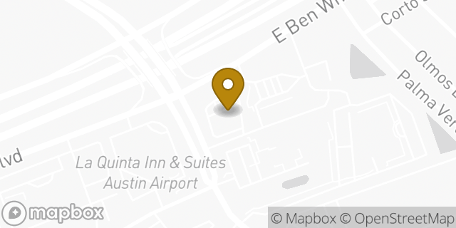 Map showing the location of Subway in Austin, TX 78741
