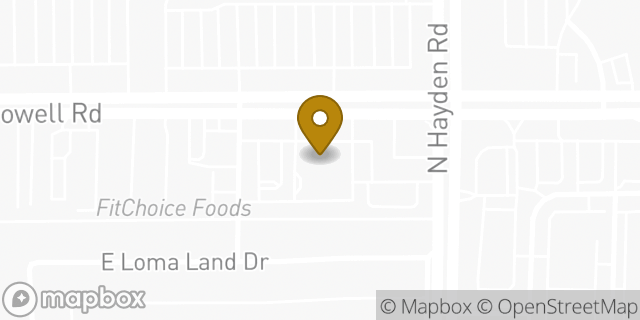 Map showing the location of ATM Walgreens in Scottsdale, AZ