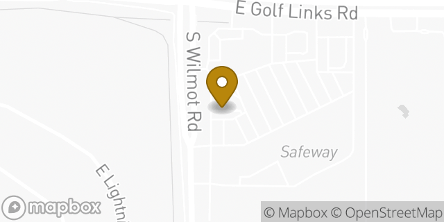 Map showing the location of Subway in Tucson, AZ 85730